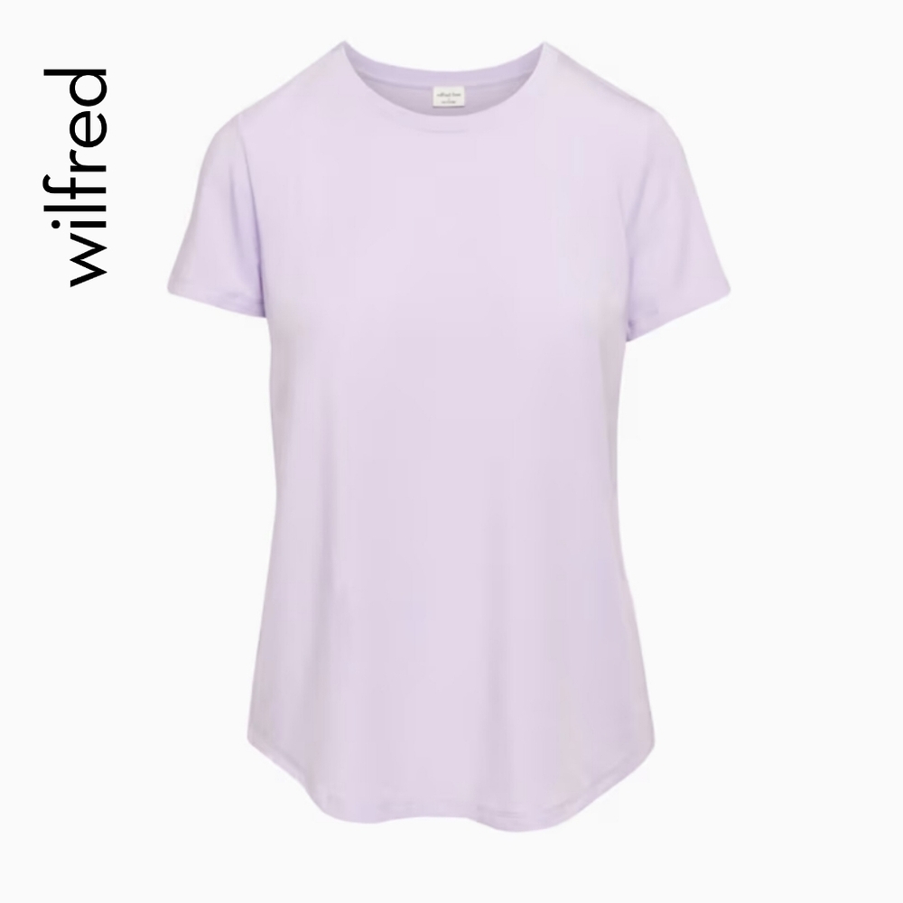XS Wilfred Free Ease T-shirt Relaxed Fit Short Sleeve Tee - Lavandin